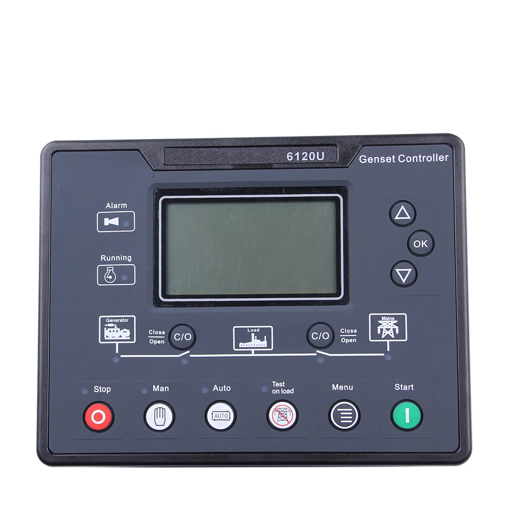 

6120U AMF diesel generating set controller terminal box LCD controller