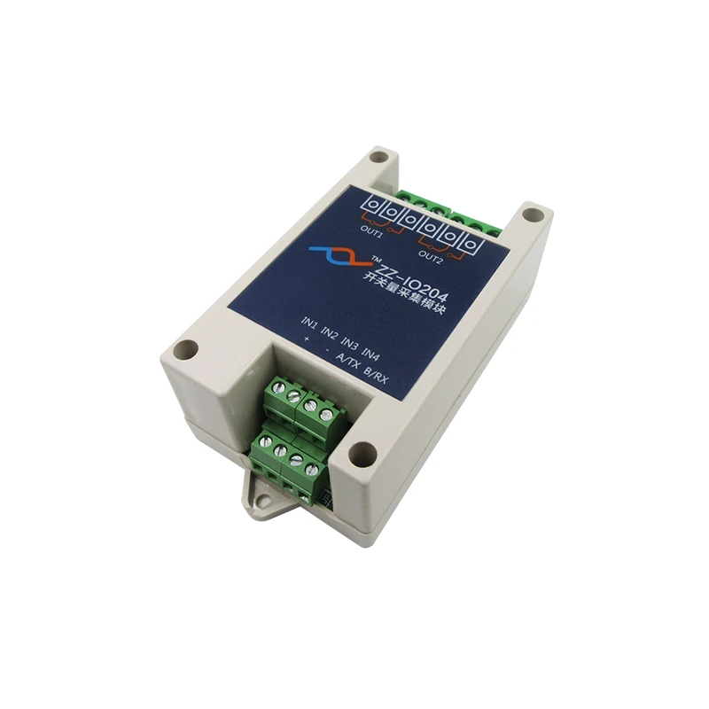 Релейный Переключатель 12 В изоляция 485 коммутационный вход MODBUS промышленный