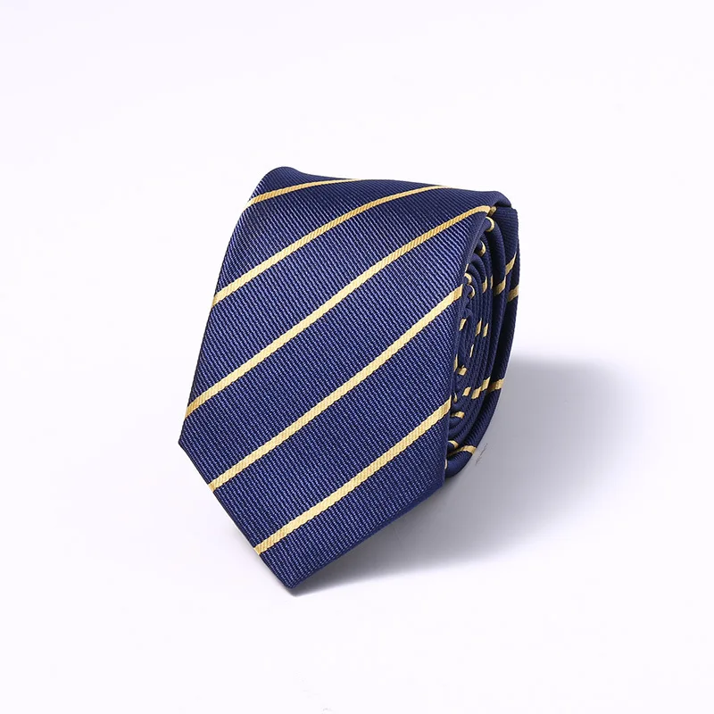 Полосатый Цветочный сплошной 6 см мужские обтягивающие галстуки полиэстер шелк Узкий вязаный жаккардовый галстук тонкий шафера шеи галстук для свадебной вечеринки