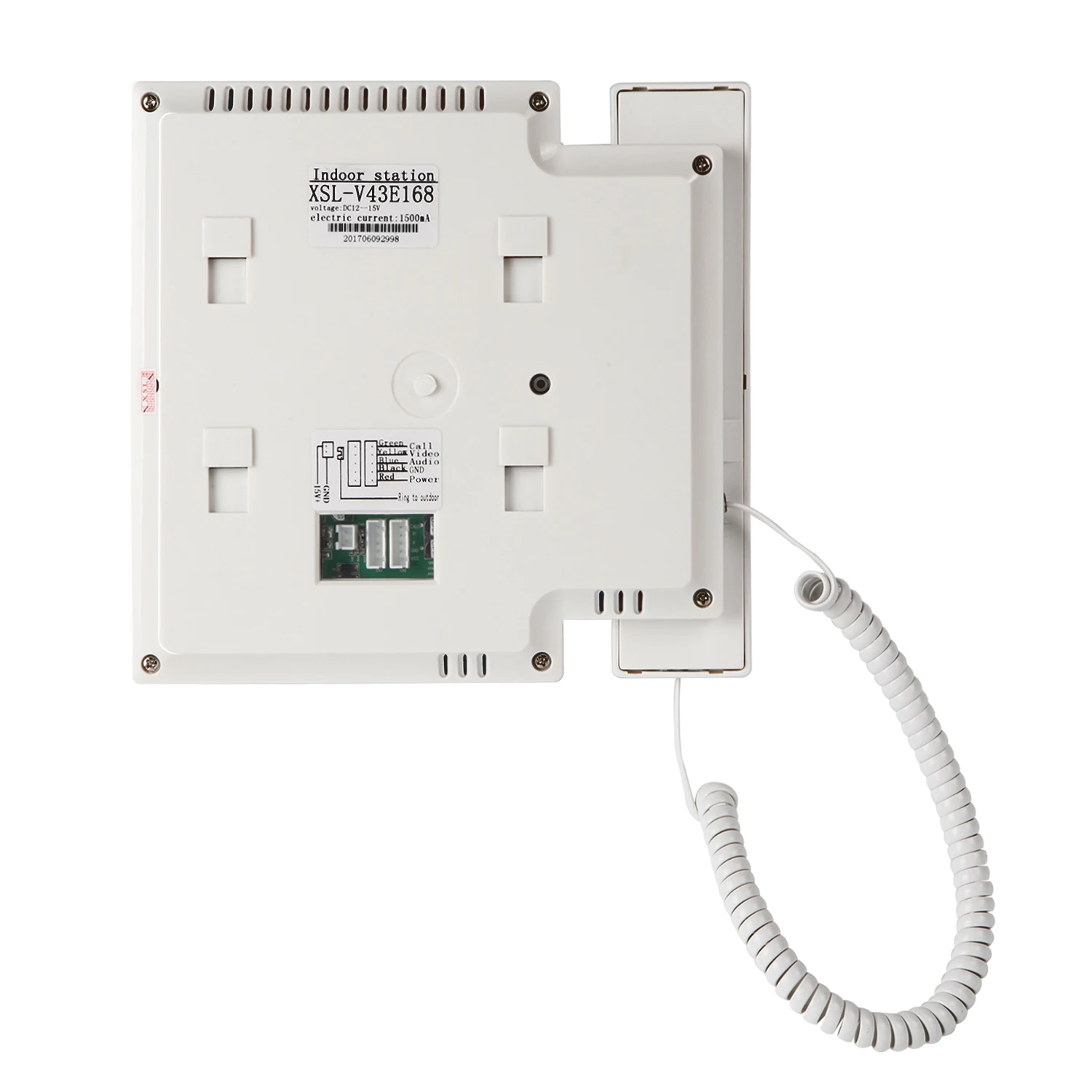 Comprar 4,3 pulgadas con cable Video puerta teléfono sistema Visual intercomunicador timbre con 1 Monitor + 1 * 700TVL Cámara al aire libre para la vigilancia del hogar