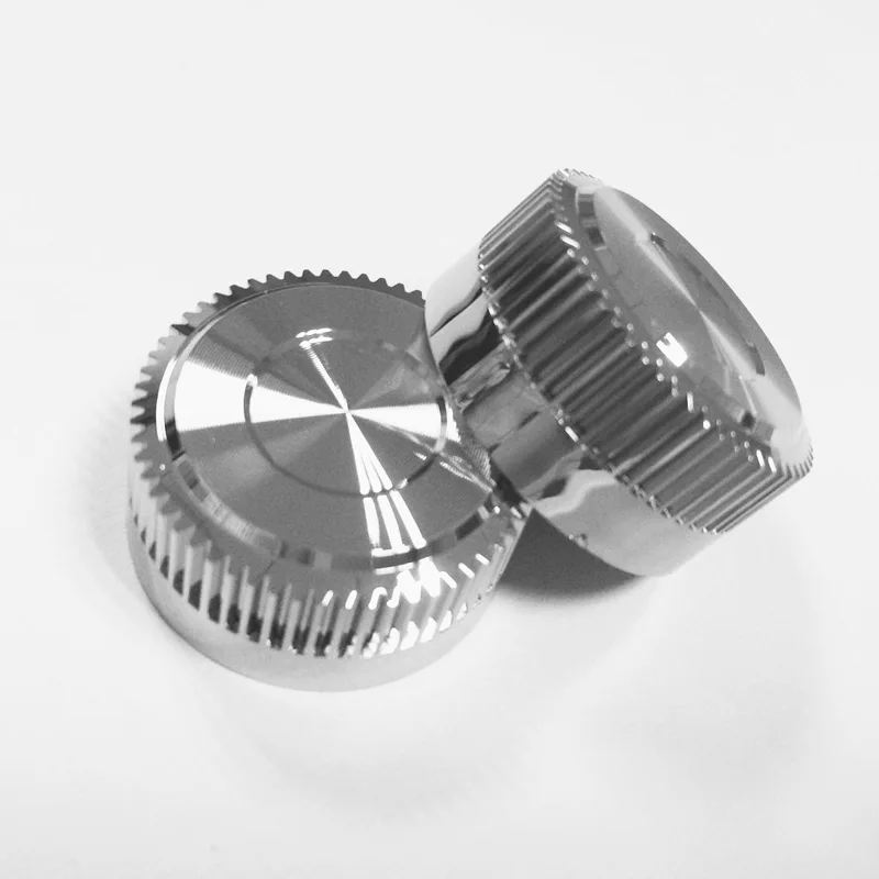 

Wholesale 5pcs 28*13mm ABS Speaker Amplifier Volume Control Knob Black/Silver/free shipping
