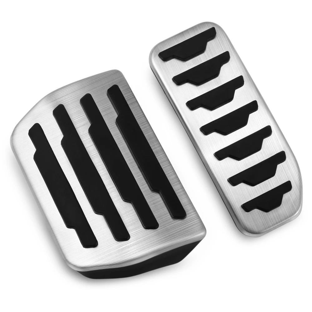Car Pedals Cover For Land Rover Discovery Sport For Range Rover Evoque 12-17 Car Fuel Gas Brake Pedal Cover Trim Car Accessories