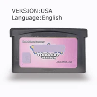 

Pock-mocn Flora Sky 32 Bit Video Game Cartridge Console Card US Version English