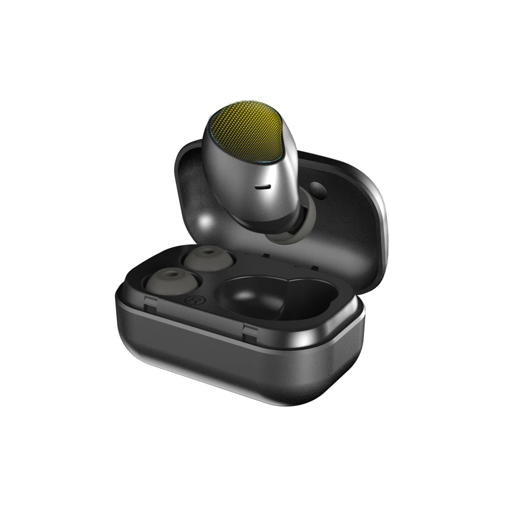 Kopen Mini Draadloze bluetooth Koptelefoon In Ear Bluetooth 4.2 Headsets Snelle Gekoppeld HD Microfoon Handsfree voor iPhone XiaoMi Samsung