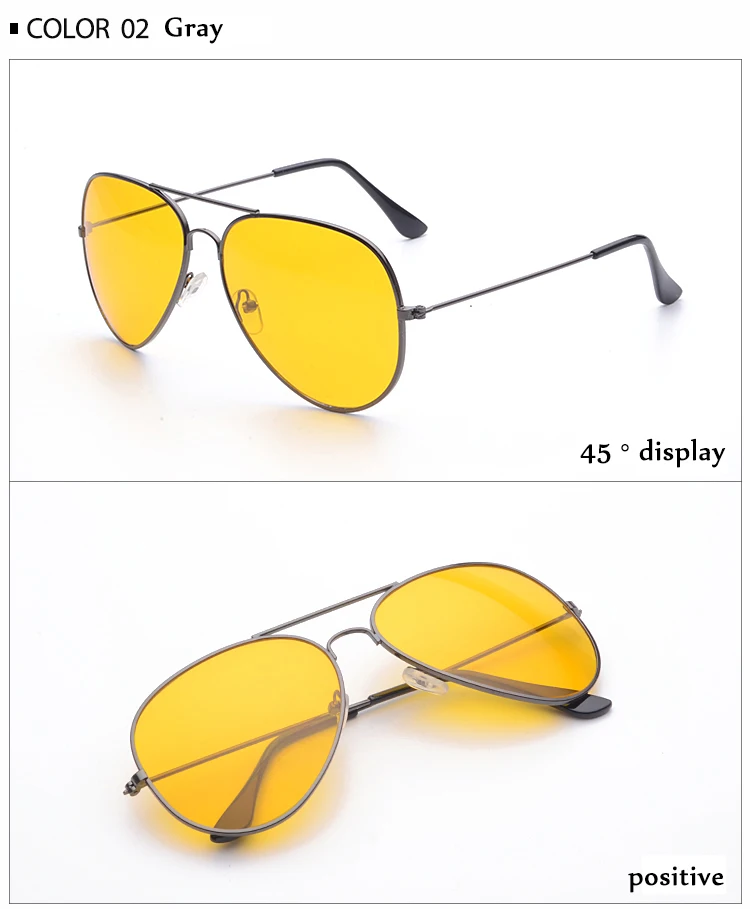 SIMPLESHOW очки ночного видения мужские солнцезащитные очки для вождения женские очки Желтые красные линзы антибликовые очки унисекс UV400