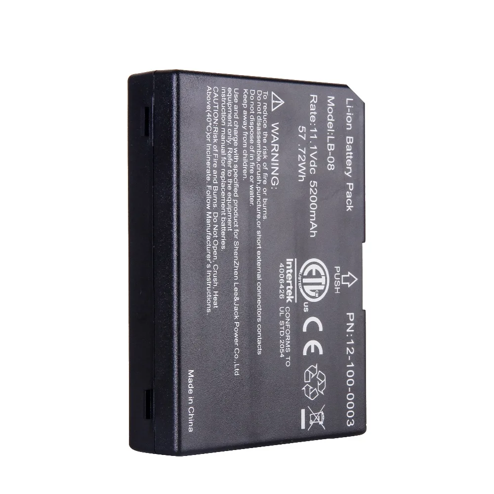 Compatible BIOLIGHT A5 A6 A8 Q3 V6 LB-08 12-100-0003 11.1V 5200mAh New Vital Signs Monitor battery Medical Battery |