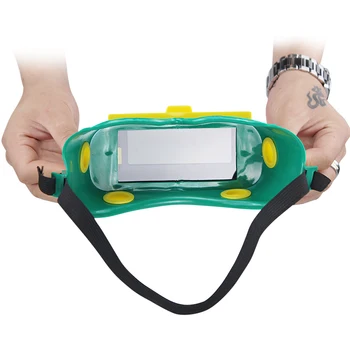 

Solar Auto Darkening Welding Mask Welding Helmet Eyes Goggle/Welder Glasses Arc Protection Helmet for Welding Machine/Equipment