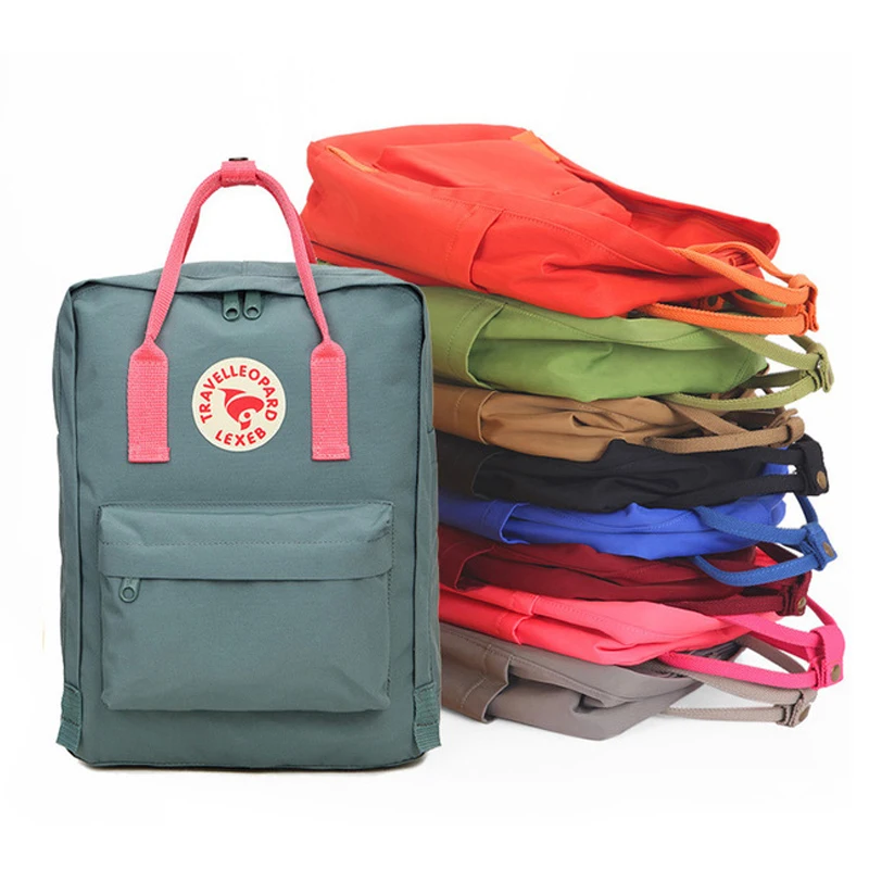 Famoso 7L 16L 20L original kanken mochila kanken bolsa mochilas kanken FOX logotipo impermeable mini kanken Mochila clásica Famoso 7L 16L 20L original kanken mochila kanken bolsa mochilas kanken FOX logotipo impermeable mini kanken Mochila clásica