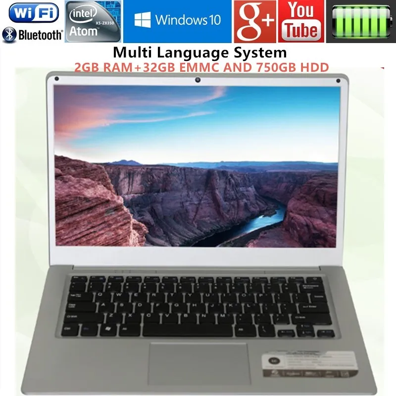 Vente 2 gb RAM + 32 gb MEM + 750 gb HDD 14 \