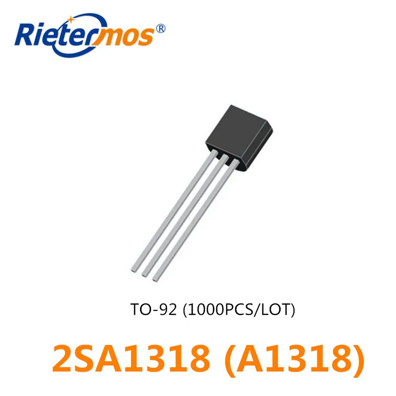 1000 шт. 2SA1318 TO-92 A1318 TO92 0.2A PNP высокое качество сделано в Китае | Электроника