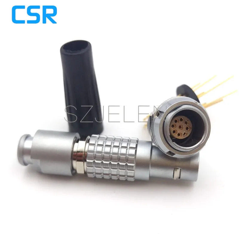 

Compatible LEMO connector FGG.0B.309.CLAD 52Z / EPG.0B.309.CLL , 9 pin plug and socket