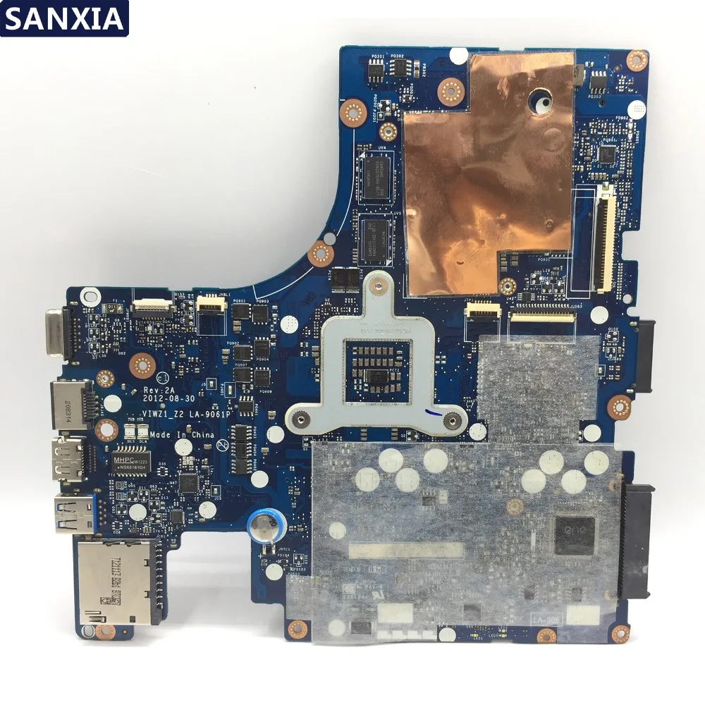  KEFU LA-9061P Laptop motherboard for Lenovo Z400 original mainboard PM
