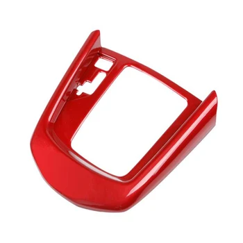 

Free Shipping 1PC Luxury Red ABS Chrome Car Center Control Gear Shift Panel Cover Trim Molding For Mazda CX-3 2018 Car Styling