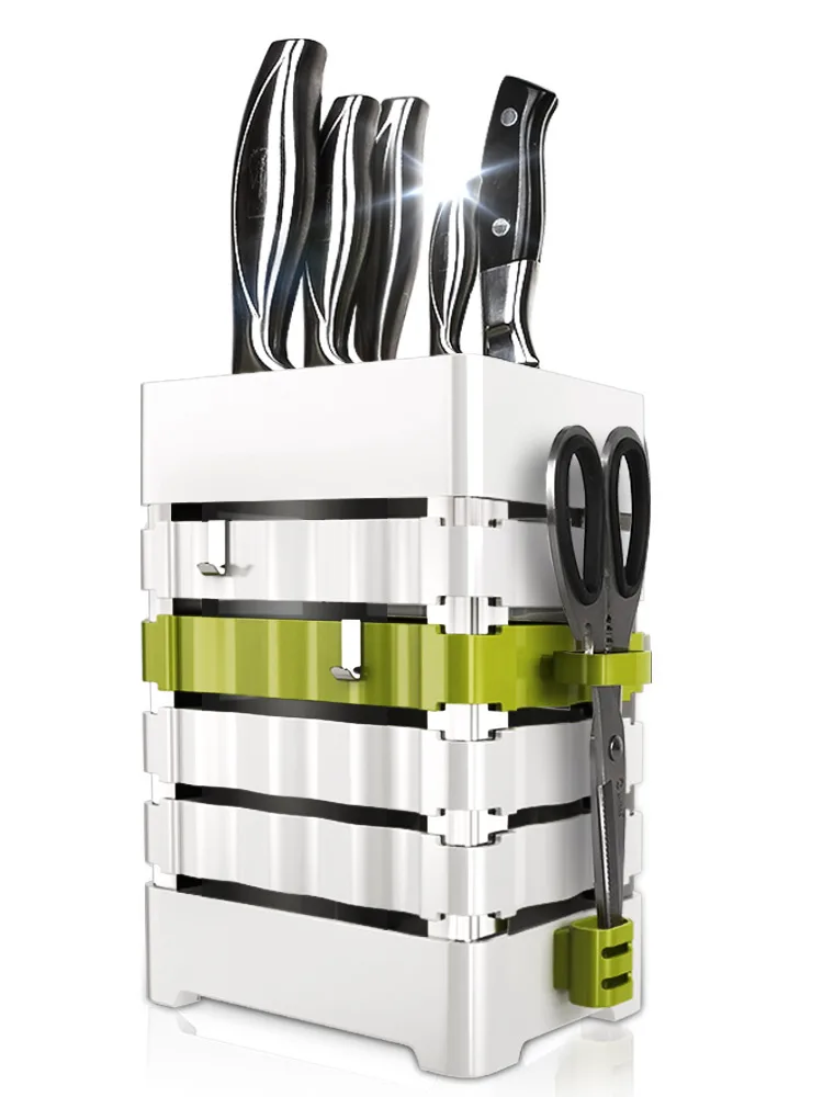

Combination Knife Seat Kitchen Supplies Multi-Function Rack Tool Storage Rack Kitchen Storage Moisture-Proof Knife Holder 32