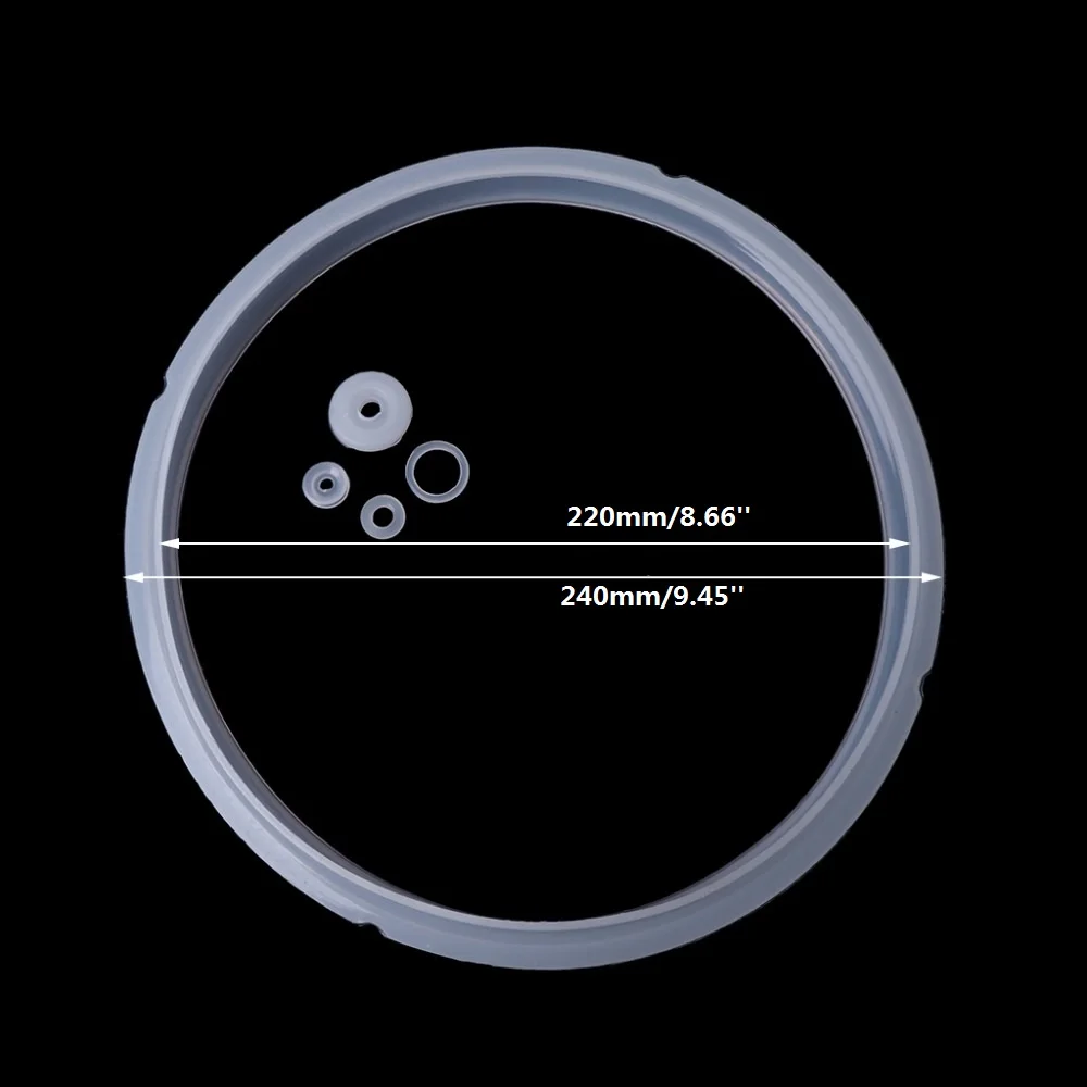 Силовая скороварка уплотнительное кольцо силиконовая прокладка для кастрюль 4& 6QT с 5 дюймовым пароваркой набор из 6 скороварок доступ