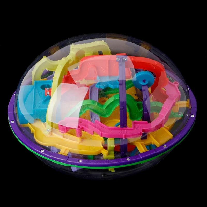 Ребенок, как 299 барьеров 3D Магия интеллект мяч баланс лабиринт игра-головоломка Глобус игрушка подарок для детей