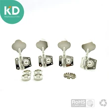Nickel 4PC/set Vintage Jazz Precision Bass Tuning Pegs Open Geared Bass Tuners Machine Head P Bass Replacement bass accessories Nickel 4PC/set Vintage Jazz Precision Bass Tuning Pegs Open Geared Bass Tuners Machine Head P Bass Replacement bass accessories