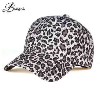 

2017 Fashion Leopard Print Baseball Cap for women Men Brand Hats Outdoor Snapbacks Gorras Casquette Bone Chapeu Female Dad hat