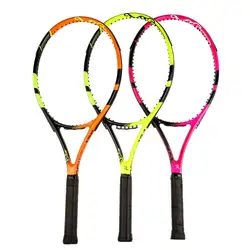 Новый высокое качество открытый теннисные ракетки пользовательские теннисные ракетки Высокая жесткость углерода теннисные ракетки