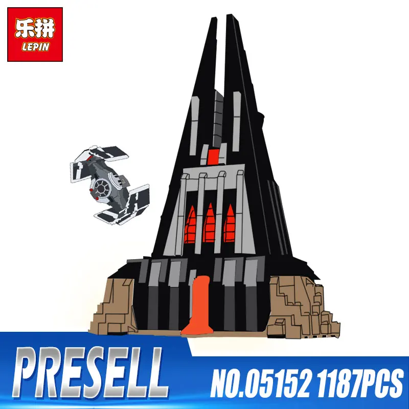 

05152 Star Toys Wars legoings 75251 Darth Vader`s Castle Set Building Blocks Bricks Assembly Toys Christmas Birthday Gifts