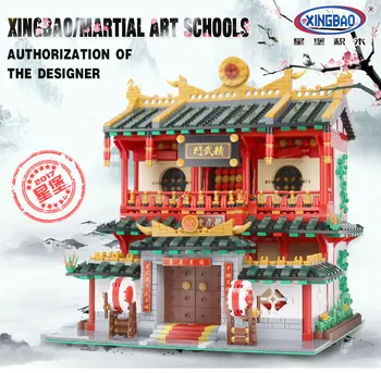 

XingBao 01004 2531Pcs Genuine Creative Building Series The Chinese Martial Arts Set Children Building Blocks Bricks Toys Model