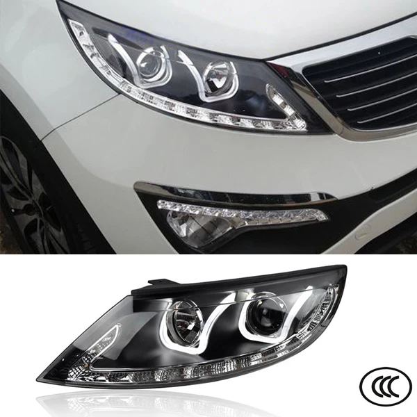 Car Styling Headlights For KIA Sportage 2010 2011 2012 2013 2014