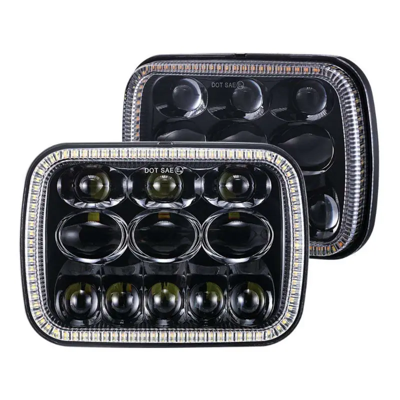 5x7 LED Headlight Headlamps Bulbs8800