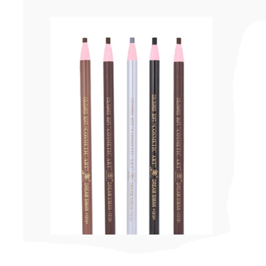 

Waterproof Makeup Eyebrow Pencil Long Lasting Durable Peel Off Pull Cord Brow Pen Cosmetic