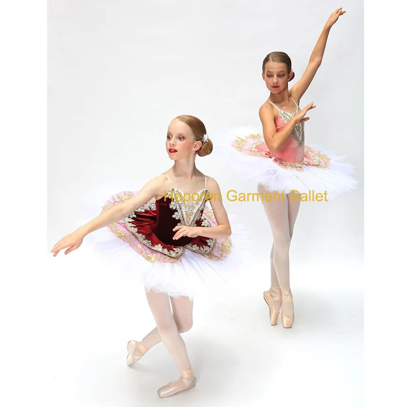 

Customization Ballerina Stage Costume kids Esmeralda Ballet Tutu Dresses Figure Performance