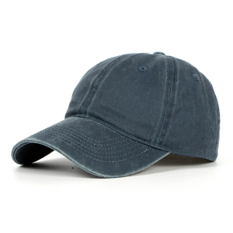 

Fibonacci Fashion Washed Cotton Adjustable Baseball Cap Unisex Solid Color Denim Men Women Hip Hop Cap Casual Snapback cap