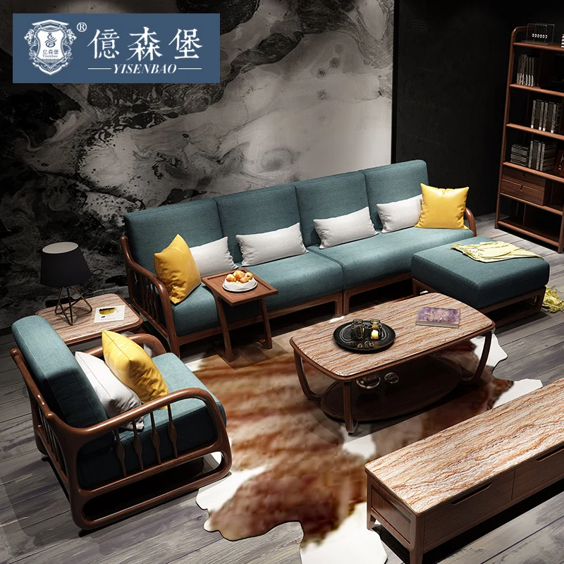 Набор диванов мебель для гостиной канапе салон muebles de sala koltuk takimi секционный диван beanbag деревянный современный китайский beanbag