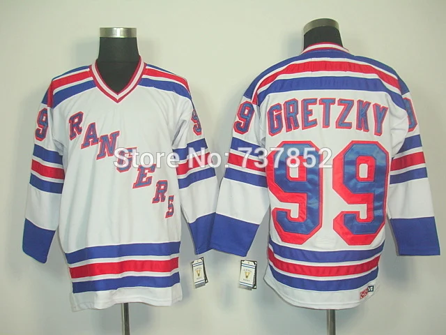 Hot Sale! Cheap St. Louis Blues Throwback Ice Hockey Jerseys #99 Wayne Gretzky  Jersey CCM Vintage New York Rangers Gretzky Stitc - AliExpress