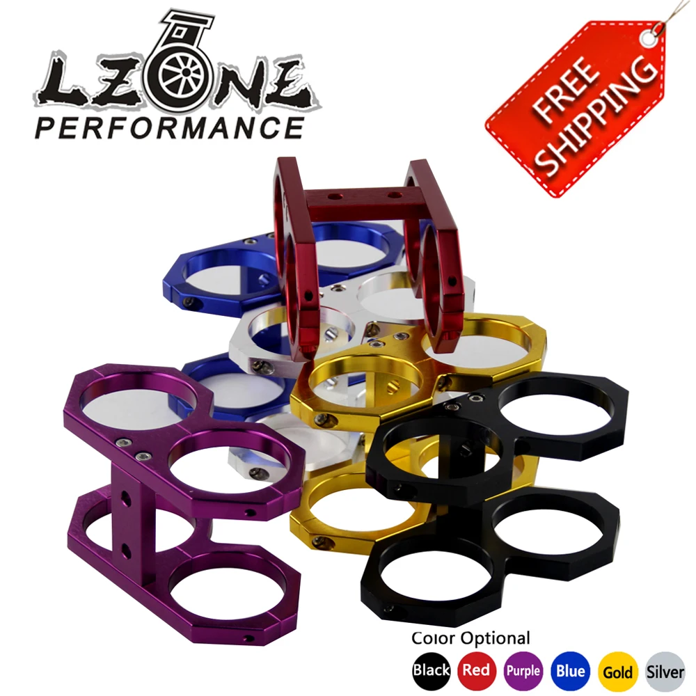 

FREE SHIPPING - Twin Dual Fuel Pump Mounting Bracket Clamp In-line 0580254044 300lph Fuel Pump Bracket JR-LD2611