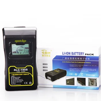 

LCD display 190Wh Li-ion Battery V-Mount V-Lock for DSLR RED FS7 FS700 F55 Alexa