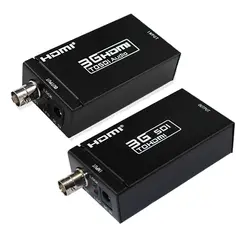 1080 P 3 Г HDMI для SDI Конвертер BNC + SDI в HDMI SDI конвертер HDMI/BNC Удлинитель По одной 100 м/328ft Коаксиальных Кабелей