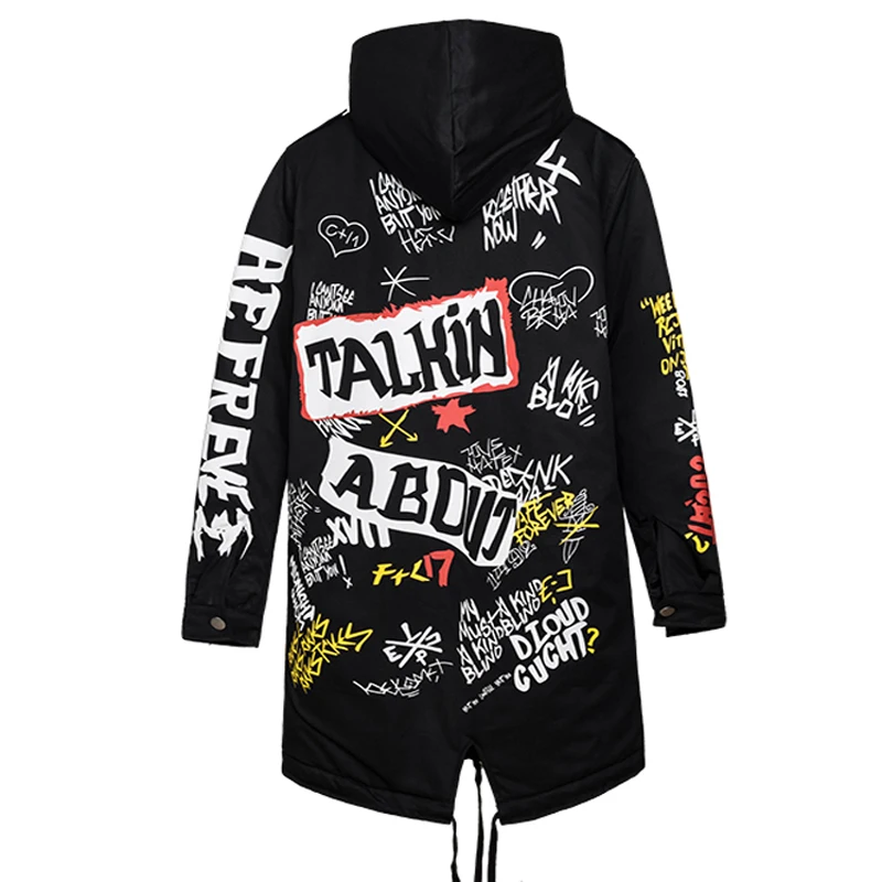 Длинная куртка в стиле хип хоп Swag Tyga размеры США Xs XL Осень зима|Куртки| |