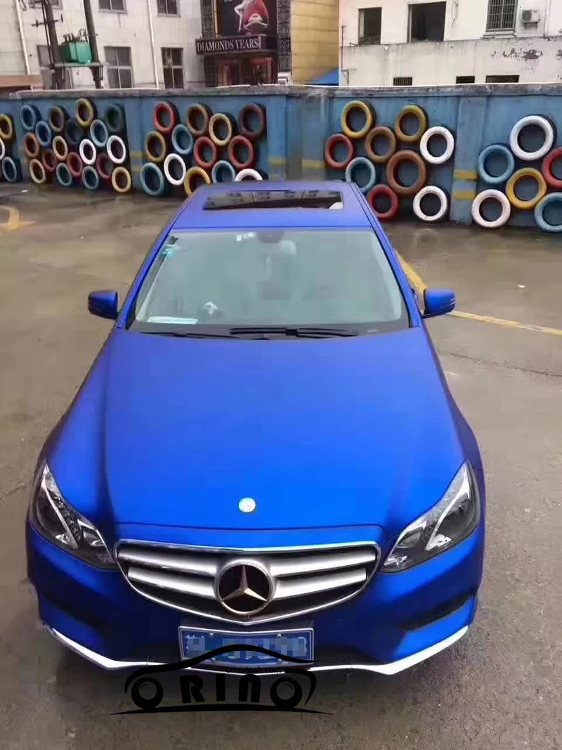 Matte Metallic Chrome Vinyl Film Wrap-5
