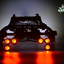 1:10) TRAXXAS E-REVO рулонная клетка+ руль+ светодиодный светильник+ держатель лампы RC автомобили HPI Racing