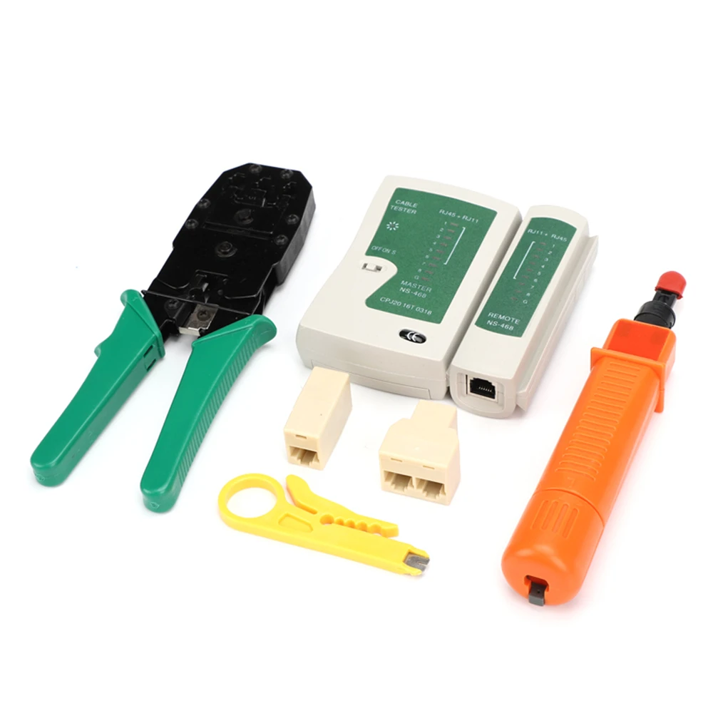 

Network Repair Tool Kit Computer Network Maintenance Tool Kit Cable Installation Kit Network Cable Repairing Kit 2KT-2173