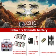 SYMA X5HC font b RC b font Drone With Camera Quadrocopter font b RC b font
