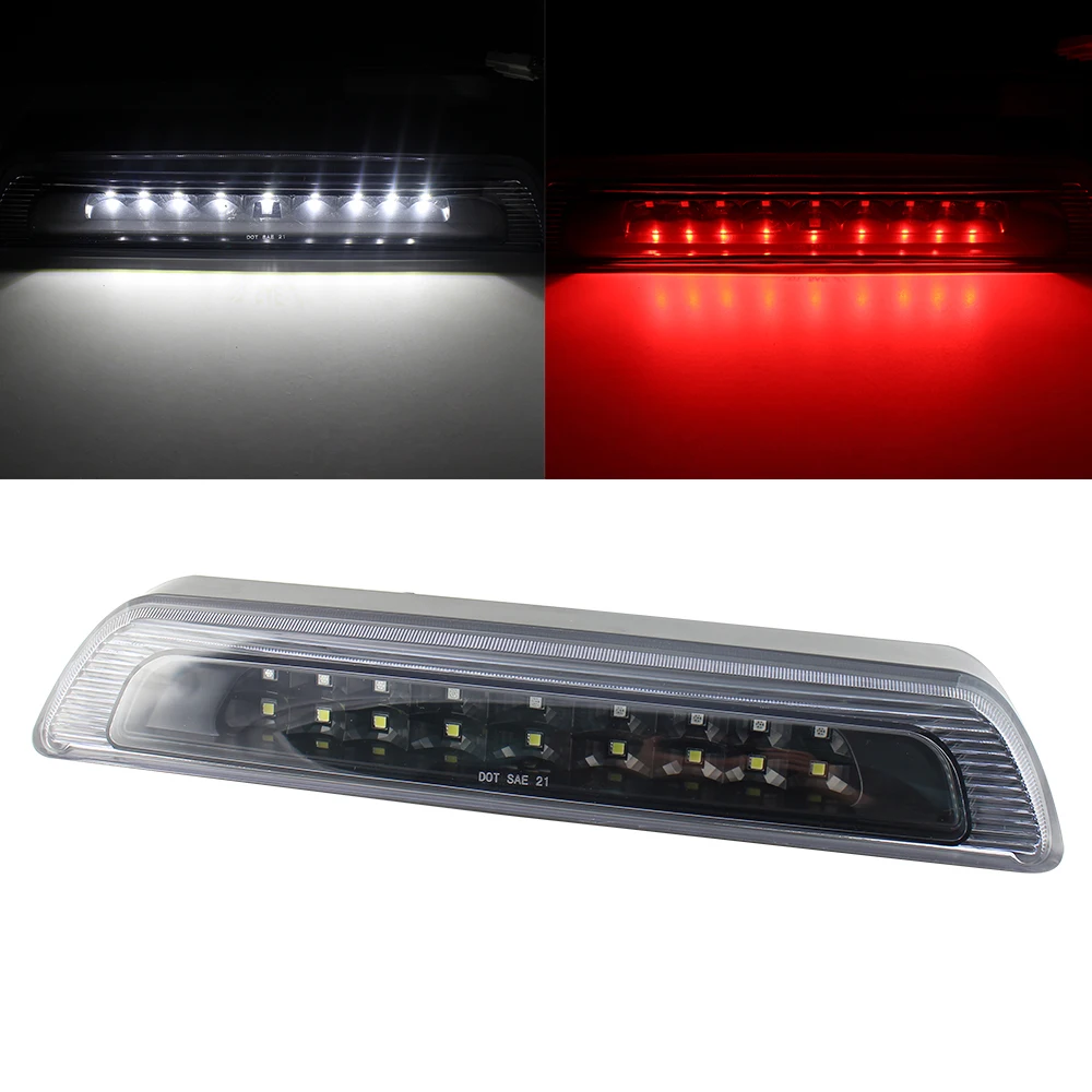 

Smoked / Clear Lens LED 3rd Brake Light for 07-18 Toyota Tundra V8