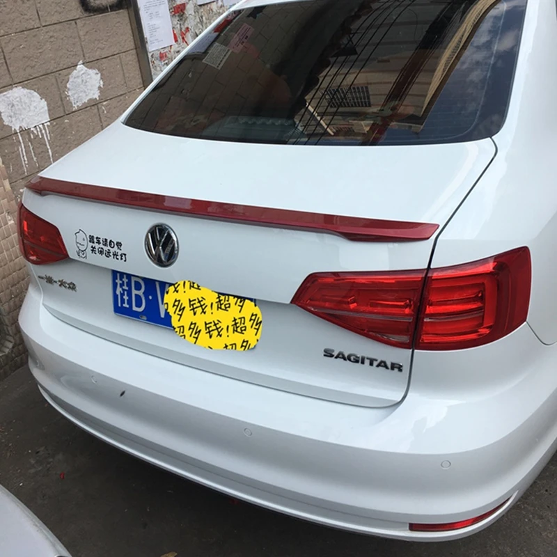 Спойлер для заднего крыла автомобиля из АБС пластика 2013 Jetta спойлер Volkswagen mk6