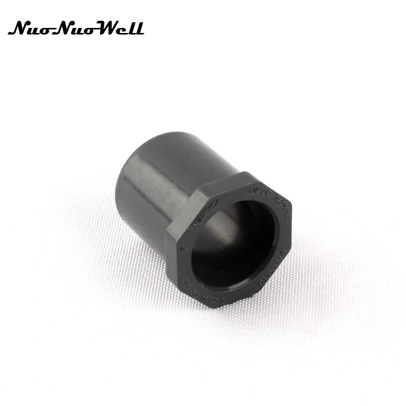 

3pcs NuoNuoWell ANSI PVC 3/4"-1/2" Reduce Connector Pipe Adapter Hose Joints Aquarium Fish Tank Tube Fittings Garden Irrigation