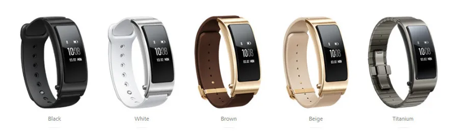 Original Huawei TalkBand B3 Talk Band Dial Answer Calls Bluetooth Smart Bracelet 0.7" OLED Screen Wearable Sports Wristbands