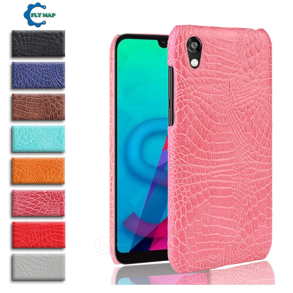 Чехол из крокодиловой кожи для Huawei Y5 2019 AMN LX1 LX2 LX9 жесткий защитный чехол ПК
