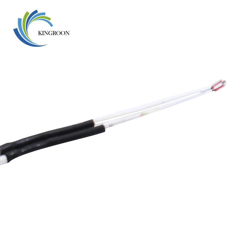 KINGROON 100 كيلو NTC 3950 واحدة العضوية الزجاج مختومة الثرمستور استشعار درجة الحرارة مع XH2.54-2P محطة 1 متر كابل ل 3D طابعة 1 KINGROON 100 كيلو NTC 3950 واحدة العضوية الزجاج مختومة الثرمستور استشعار درجة الحرارة مع XH2.54-2P محطة 1 متر كابل ل 3D طابعة 1