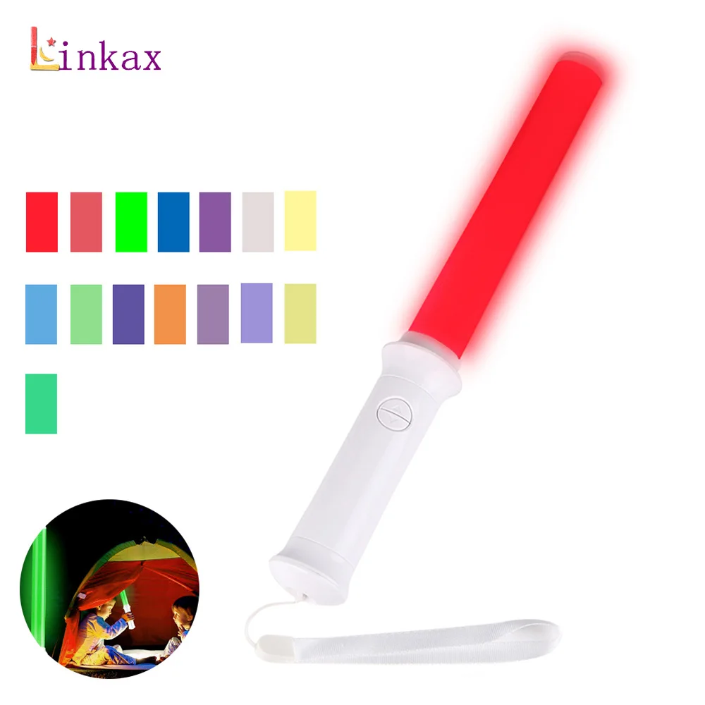 Buy 2PCS Vocal Concerts Glow Sticks LED 15 Colors