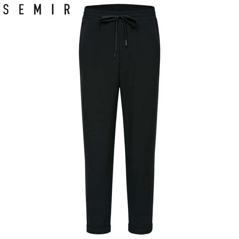 SEMIR брюки до щиколотки новинка весны 2018 женские повседневные спортивные