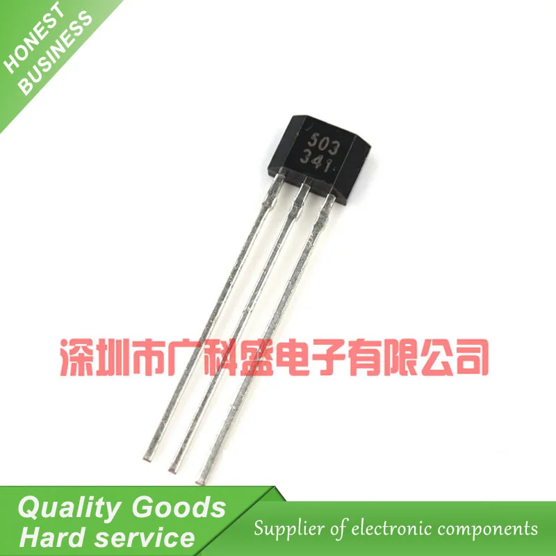 

10PCS UGN3503UA UGN3503U UGN3503 503 TO92 Hall Sensor New Original Free Shipping