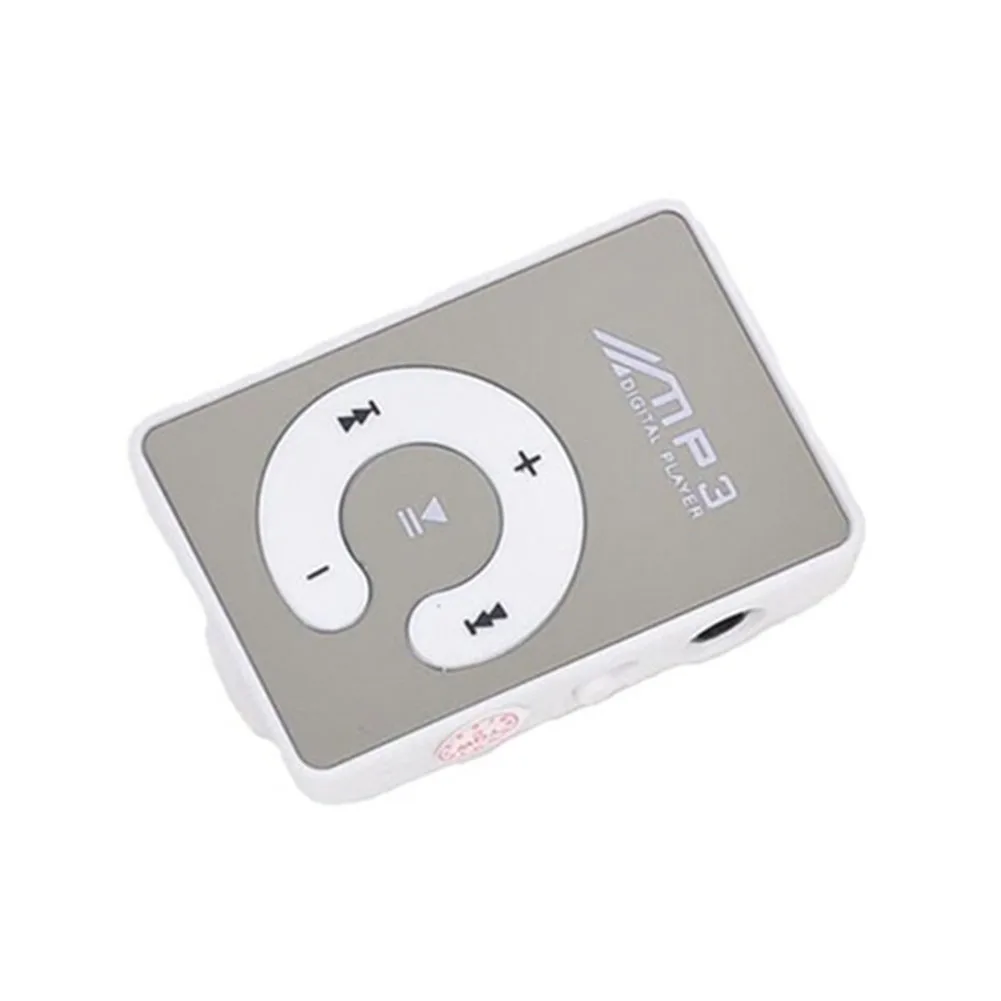 

Portable Music Mirror C Button Mini Digital TF Card Waterproof Clip Sports MP3 Player